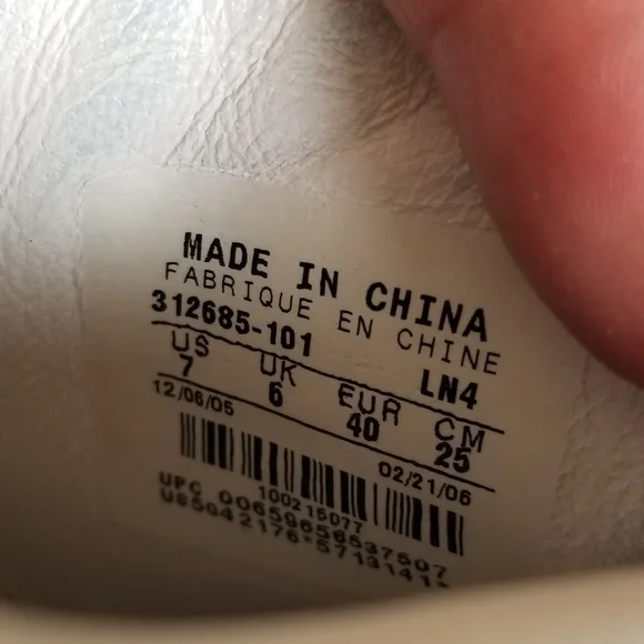 Rare vintage  Nike airforce 82 Supreme ostrich shoes mens 7 - Picture 15 of 16